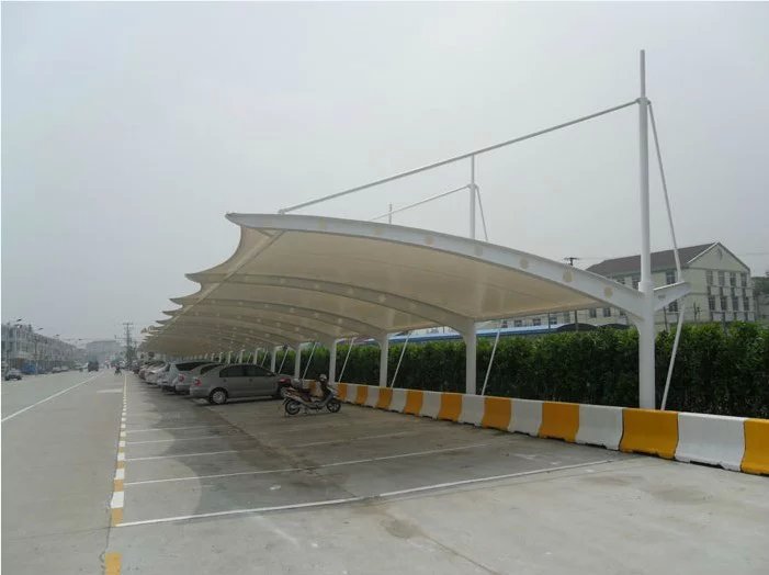 北京膜結構充電樁車棚類型和使用注意事項
